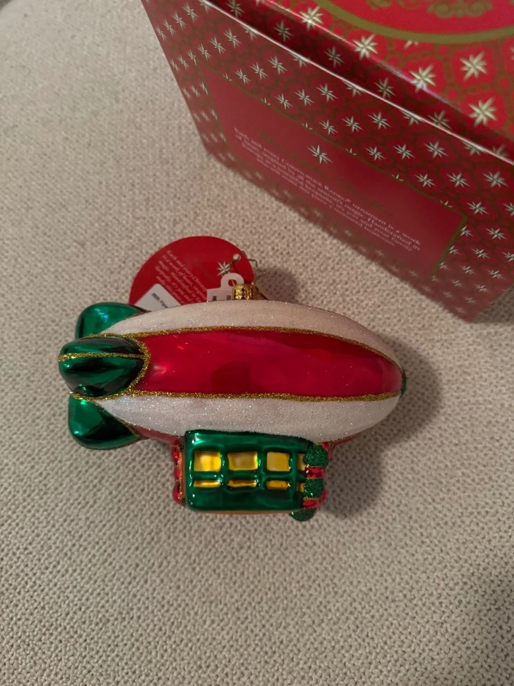 Christopher Radko 2025 Flying Over The Years Christmas Ornament
